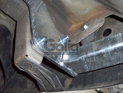 Фаркоп оцинкованный Galia F090A для FIAT Punto 1999-2005, FIAT Grande Punto 2005-2012(паспорт и сертификат в комплекте)(без электрики)