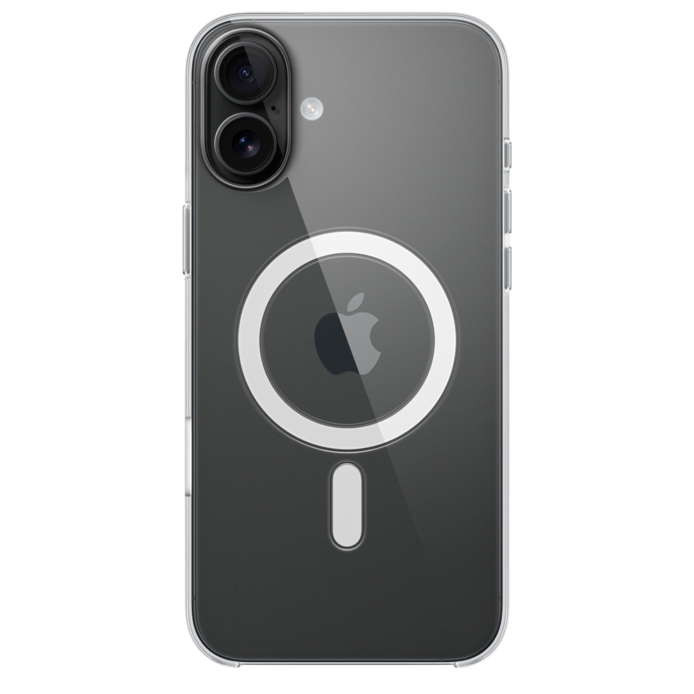 Прозрачный чехол с поддержкой MagSafe Apple Clear Case для iPhone 16 Plus