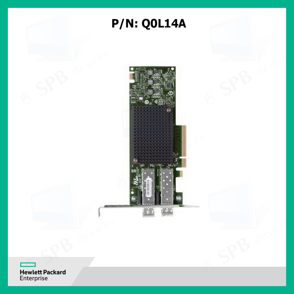 Контроллер HPE StoreFabric SN1200E 16Gb Dual Port Fibre Channel, Q0L14A