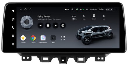 Магнитола для Hyundai Tucson 2018-2021 - Teyes LUX ONE монитор 12.3", Android 10, ТОП процессор, CarPlay, 4G SIM-слот