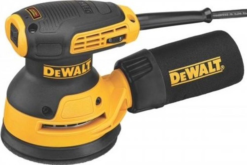 Виброшлифмашина эксцентриковая сетевая DeWALT DWE6423 DWE6423-QS