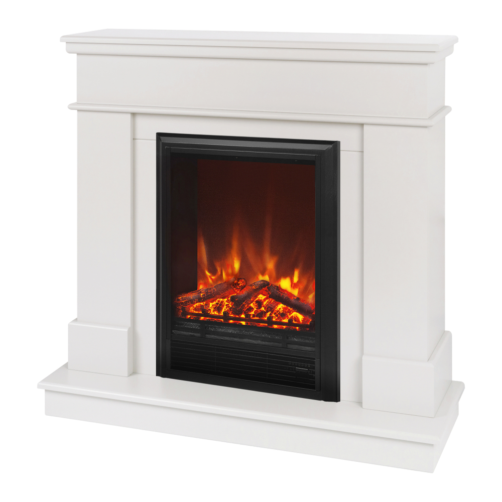 Каминокомплект Real Flame Selena STD WT с очагом Eugene