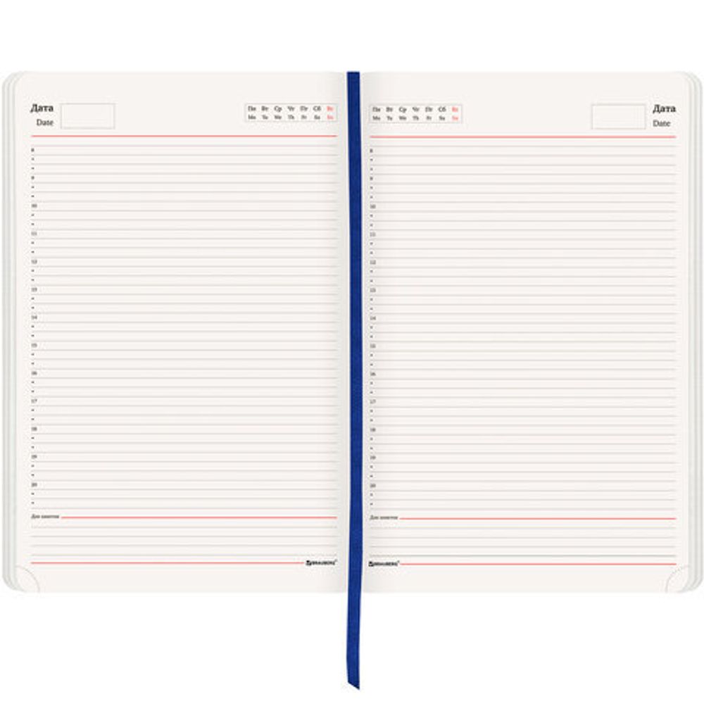 Ежедневник недатированный БОЛЬШОЙ ФОРМАТ 210х297 мм А4, BRAUBERG "Metropolis Ultra", 160 л., синий,113283