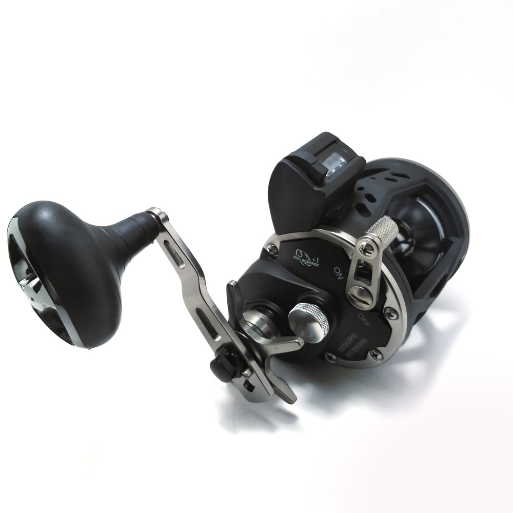 Катушка мультипликаторная Kaida TMC-30R со счетчиком, под правую руку (3000, 3+1BB, мет.шпуля)