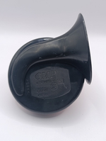 Звуковой сигнал на автомобиль универсальный, 12В двухтональный / Сигнал 2-рожковый автомобильный / Сигнал звуковой улитки 2-рожковый GMP