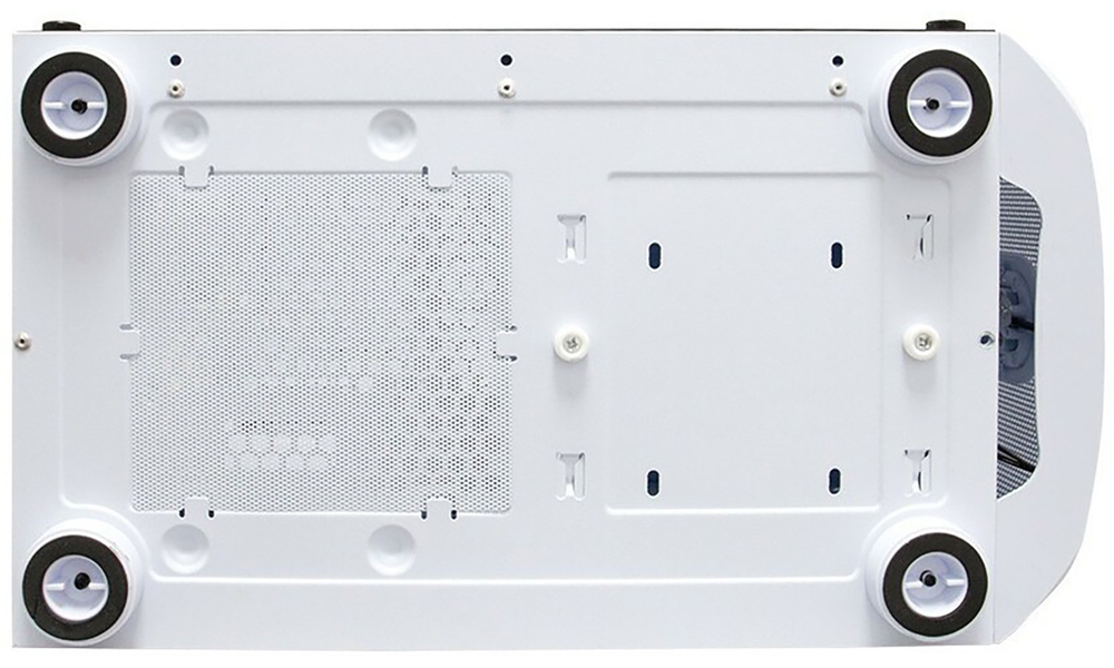 Корпус для компьютера 1STPLAYER FIREBASE X4 White / ATX, TG / 4x120mm LED fans inc. / X4-WH-4F1-W