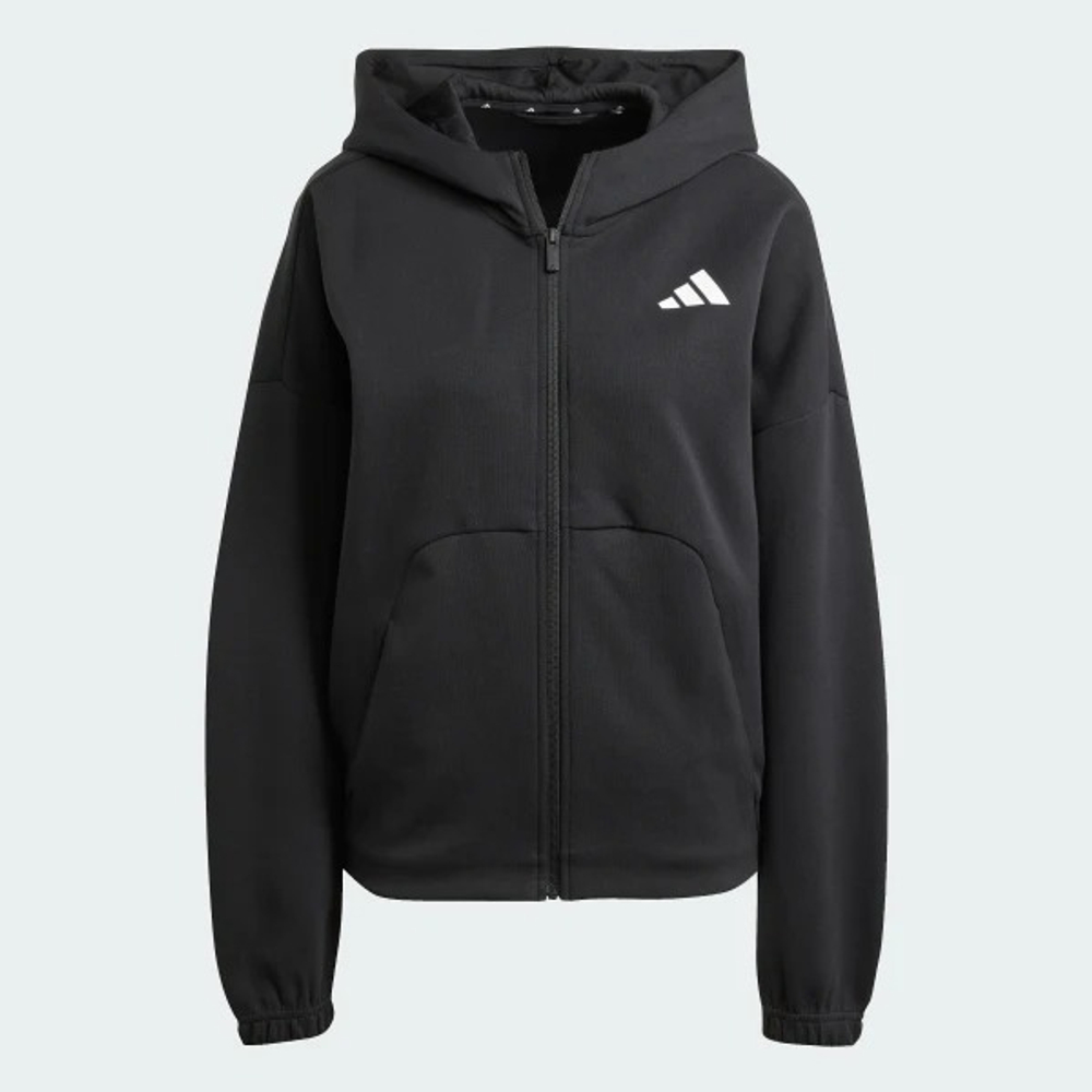 Толстовка женская ADIDAS W FI SL FZ HD