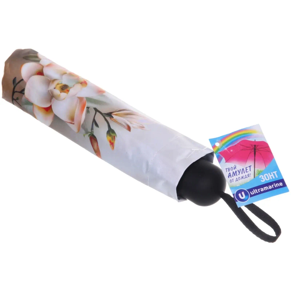 Зонт механический ветроустойчивый, матовая ручка «BESTzontik - Monako», микс 4 дизайна, длина 25см, d-110см