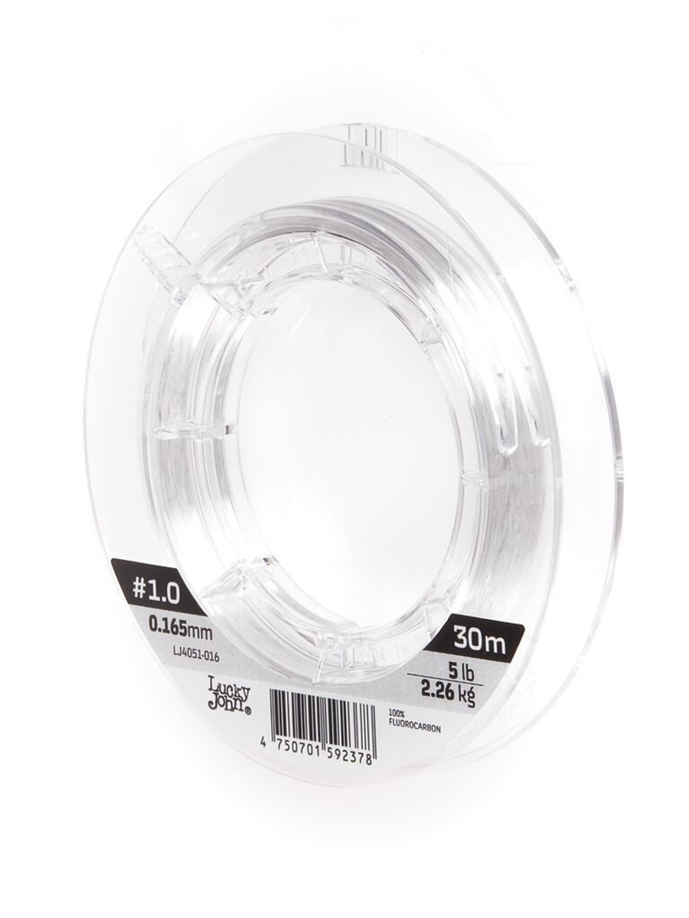 Леска LUCKY JOHN Fluorocarbon Hard 30 м – 0,165 мм