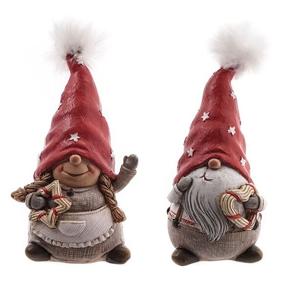 GAEM Фигурка декоративная "Гном", L6,5 W5 H13 см, 2в.