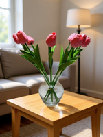 Искусственные цветы, желтые подсолнухи / Высота 44 см. 9 стебелей 9 бутонов/