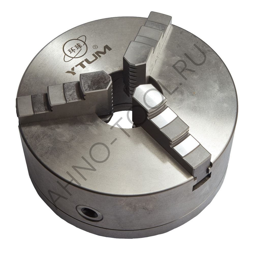 Патрон токарный 250мм 7100-0035 (K11-250/C6) "YTUM UNIVERSAL" прям.и обр. кулачки