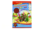 Картон цветной А4 5л, 5цв "Павлин" гофрированный в папке (Апплика)