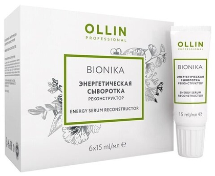 OLLIN BIONIKA Энергетическая сыворотка реконструктор 6х15мл
