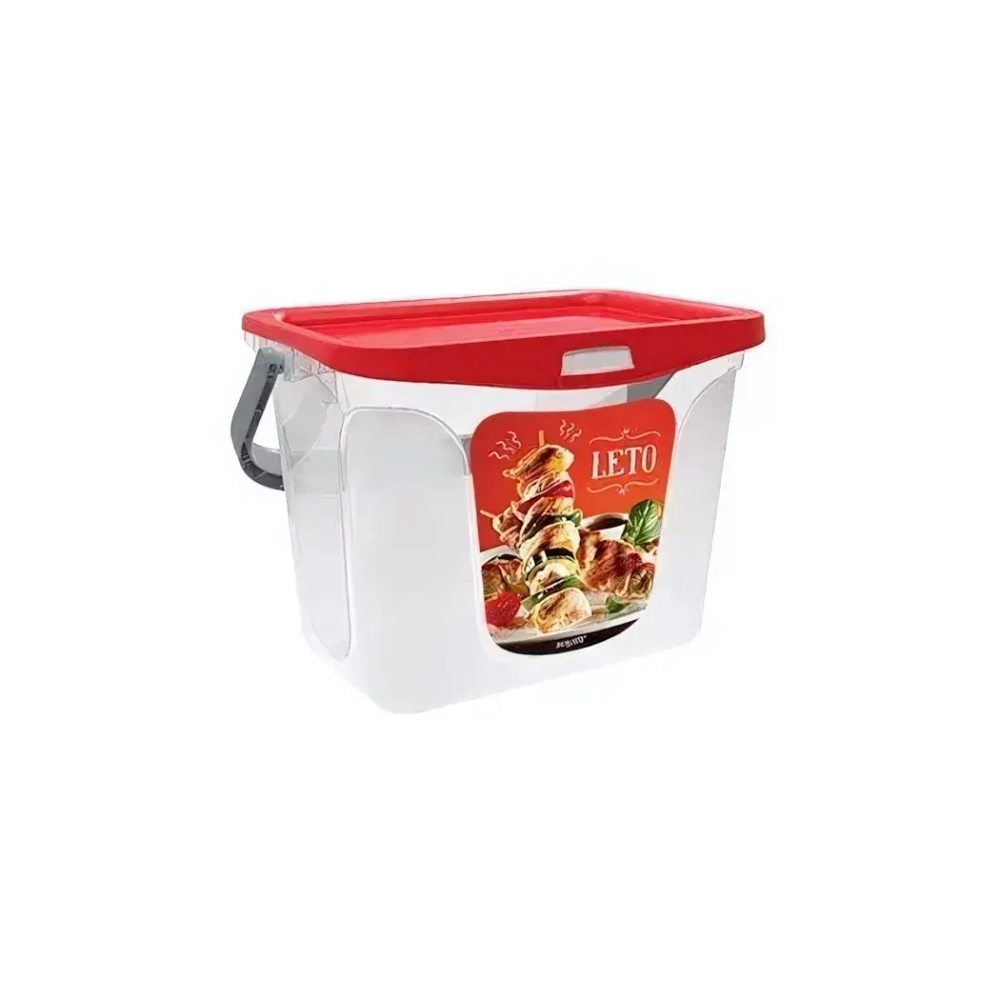 Емкость для шашлыка Leto 6л (роза)