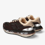 Комбинированные кроссовки Premiata Lauryn 7893М на меху