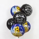 Шар (18''/46 см) Круг, 18, С Днем Рождения!, 1 шт. в упак.