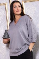 Блуза Вэнсдей (серая) Б14820-4М LT Collection