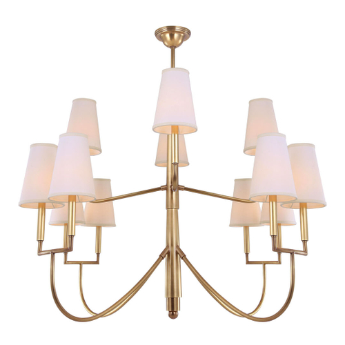 Люстра Cloyd POLLOCK C12 / Ø109 см - латунь (арт.10162)