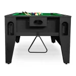 Cтол-трансформер «Twister» 3 в 1 (бильярд, аэрохоккей, настольный теннис, 217 х 107,5 х 81 см) (черный)