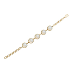 Браслет классический Possebon Pearl Opaline C1362.25 BW/G