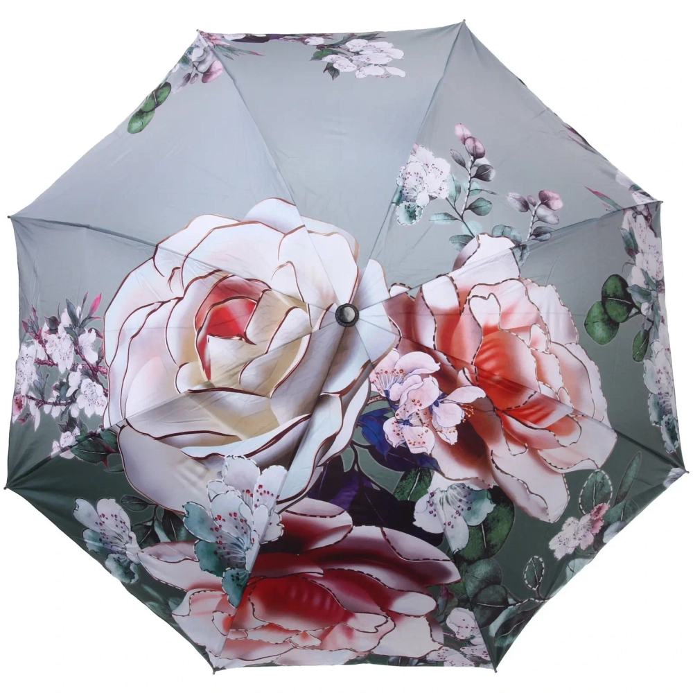 Зонт механический ветроустойчивый, матовая ручка «BESTzontik», микс цвет, длина 25см, d-110см