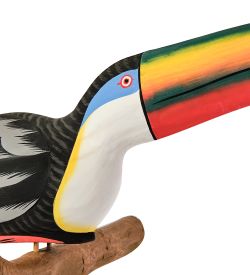 90-066 Статуэтка «Тукан на ветке» 100 см