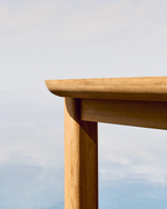 Стол Icaro из массива тикового дерева, 220 x 102 см