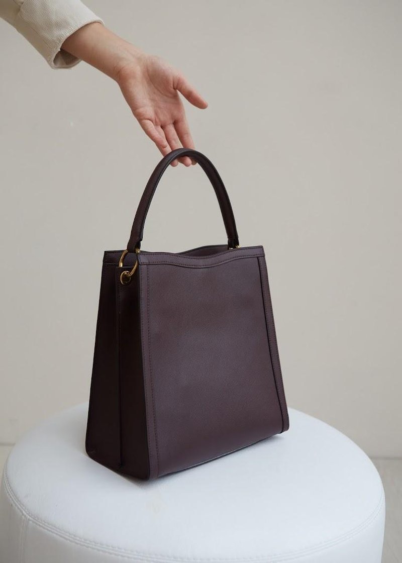 DORRIE шоколадно-бордовая