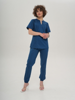 Костюм медицинский женский | Бл-331/2а +Б-128 клеон экстра