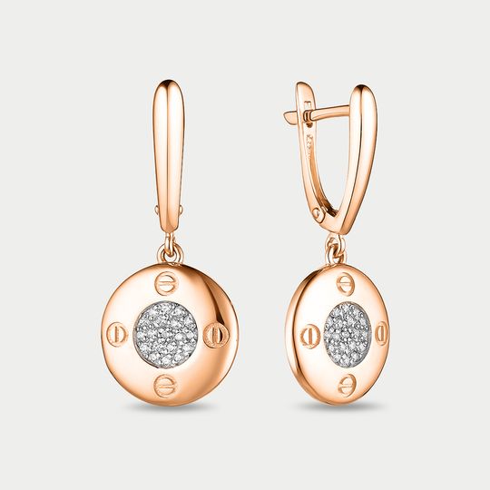 Серьги золотые