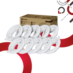 Светильник встраиваемый GX53R-PRO RW-10PACK под лампу GX53 белый (10 шт./упак.) IN HOME