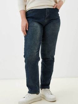 Джинсы больших размеров на молнии