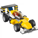 LEGO Creator: Жёлтый скоростный вертолет 31023 — Yellow Racers — Лего Креатор Создатель