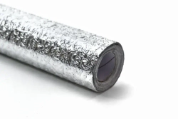 Алюминиевая самоклеящаяся защитная пленка, 300х60 см, серебристая