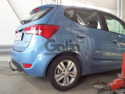 Фаркоп оцинкованный Galia H084A для Hyundai ix20 2010-(паспорт и сертификат в комплекте)(без электрики)