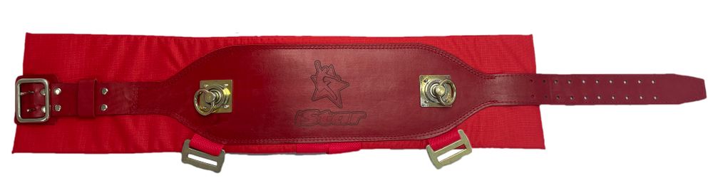 Пояс кожаный сальтовый (лонжа) - это универсальное тренировочное устройство