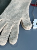 Совместное вязание ПЕРЧАТКИ С ЛЮРЕКСОМ