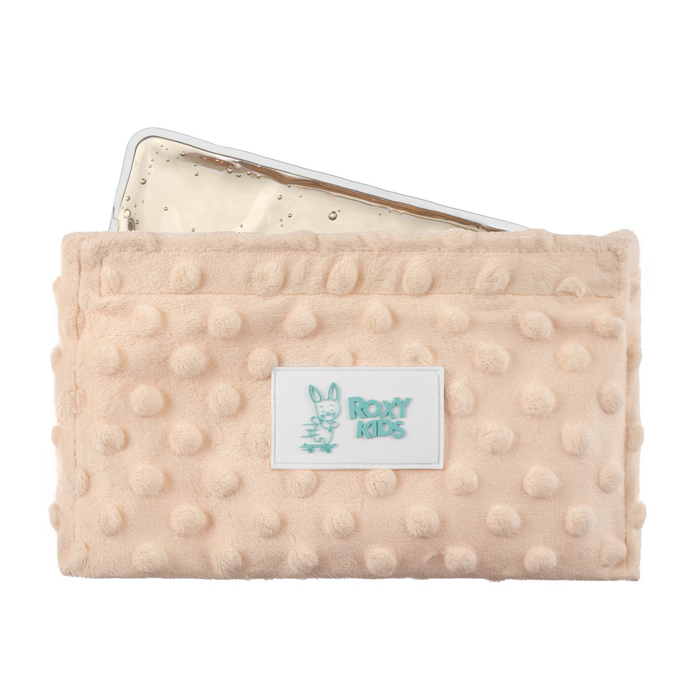 Антиколиковый пояс-грелка для новорожденных ROXY-KIDS, персиковый