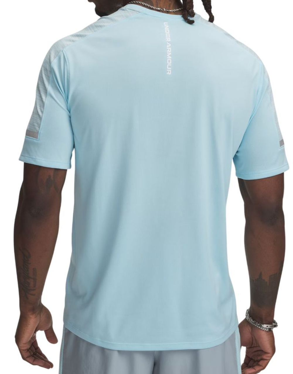 Мужская теннисная футболка Under Armour Tech Utility Short Sleeve - небесный