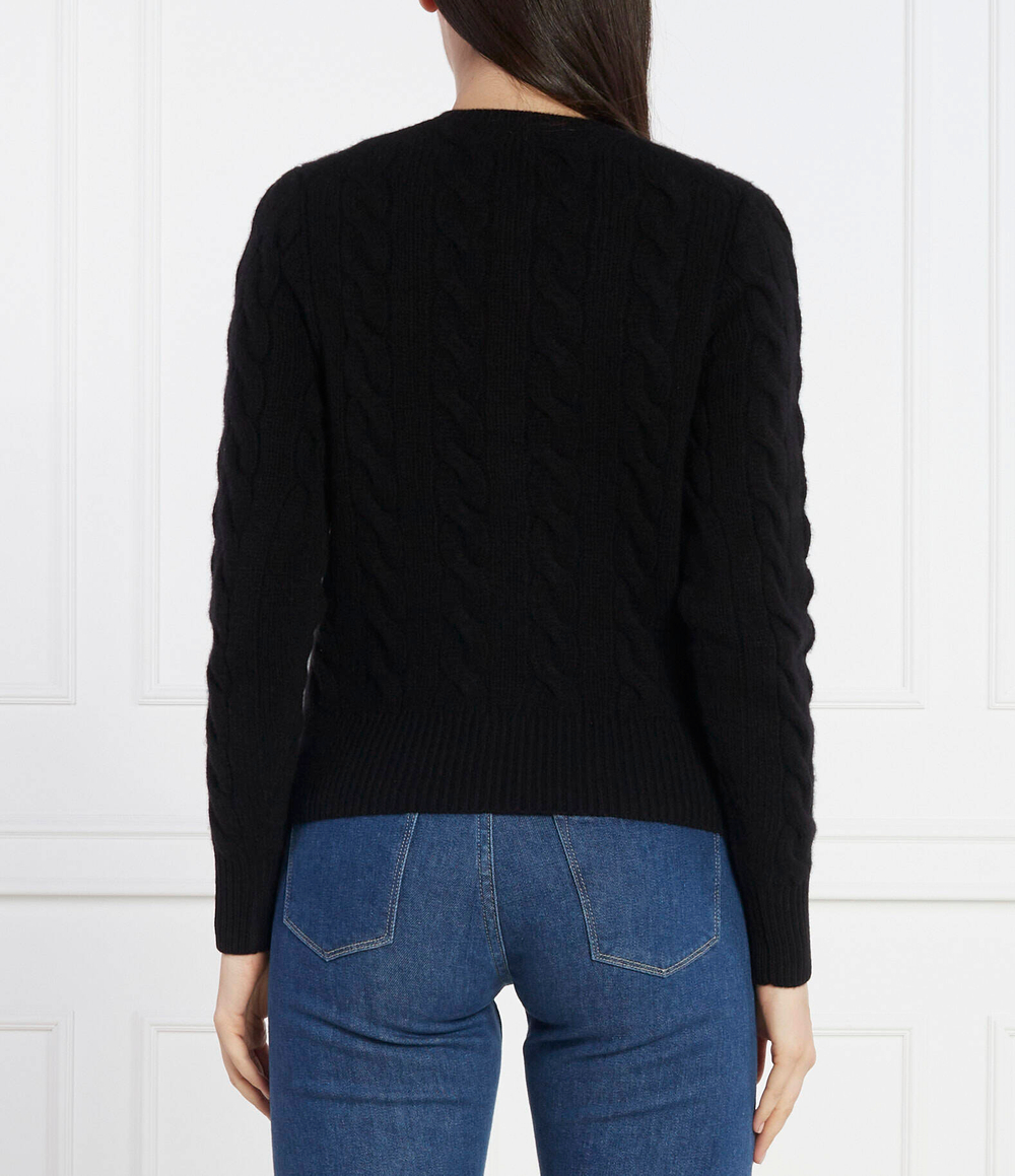 Хлопковый кардиган POLO RALPH LAUREN - черный(211910443)