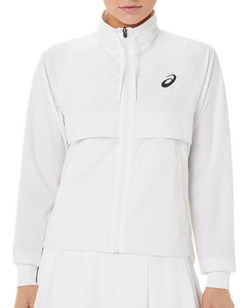 Женская теннисная куртка Asics Womens Match Jacket - White