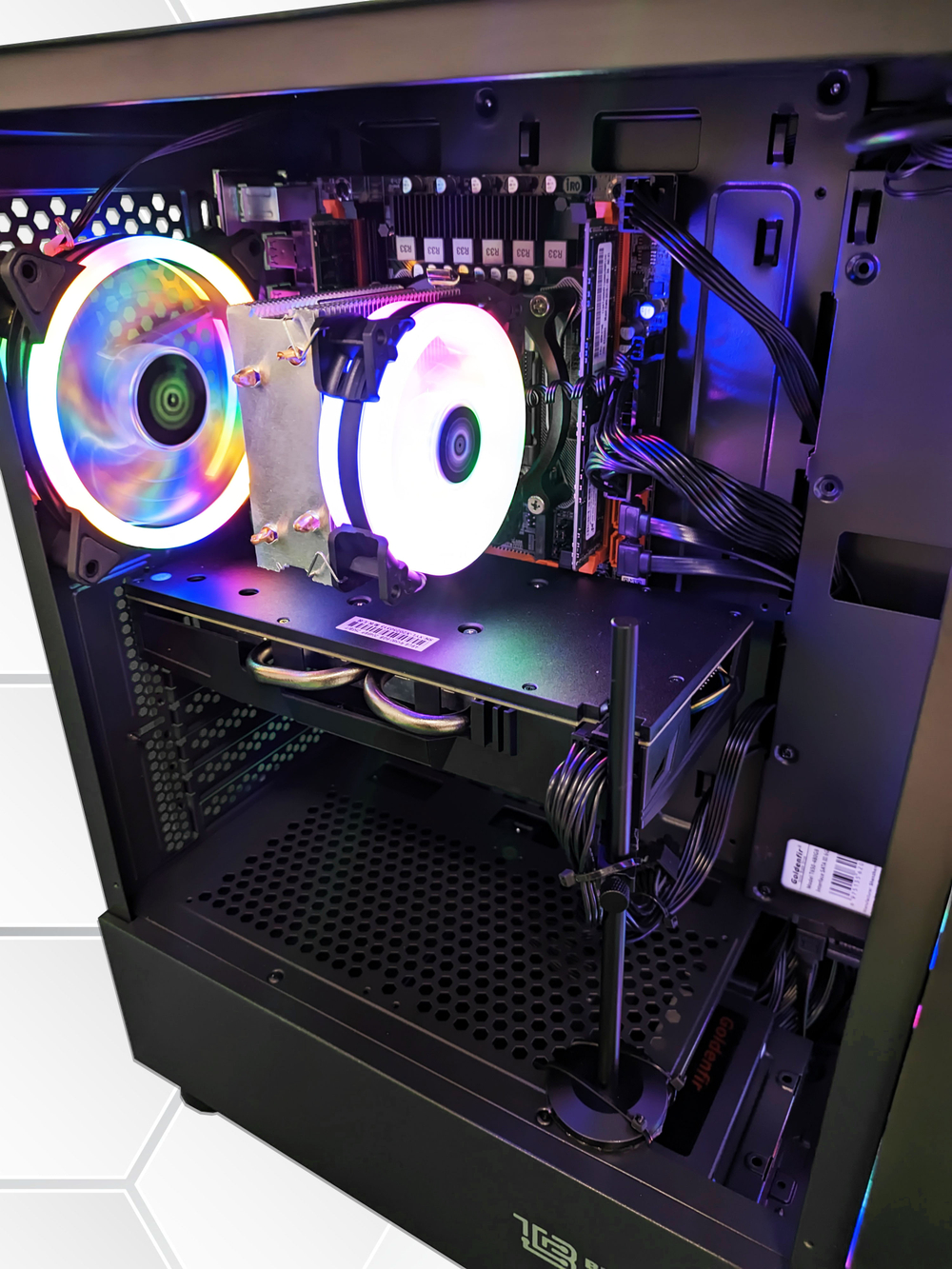 Basetech GFX03 / AMD RADEON RX 580 8GB / INTEL XEON 2650V4 / 32 RAM / 1TB