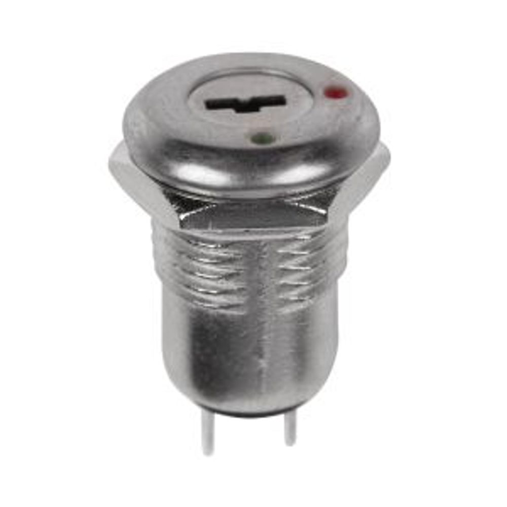 Выключатель ключ ø12 250В 0.5А (2с) вкл-выкл (K12-01) REXANT