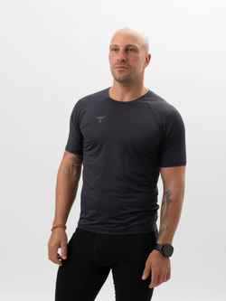 Спортивная футболка DRI FIT реглан TOTEMIC CLO графит