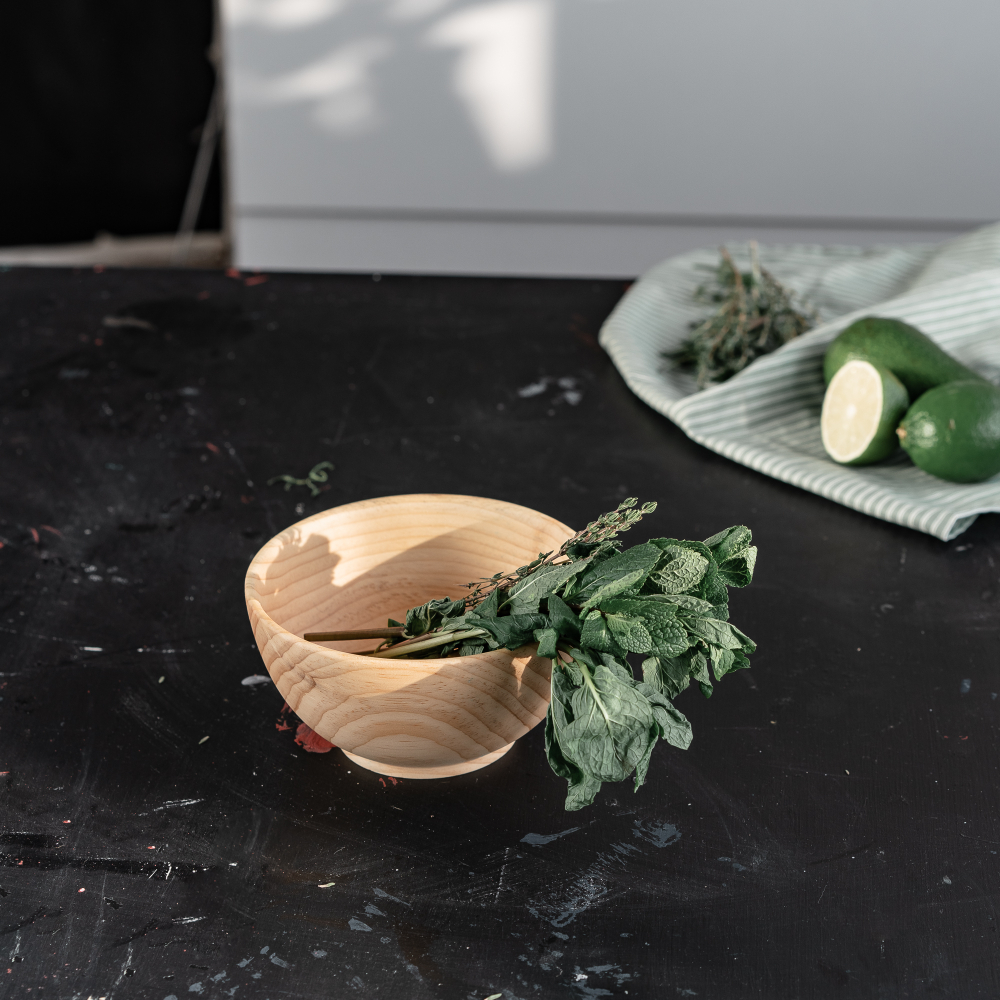 Деревянная глубокая тарелка-супница Art of Siberia из Сибирского Кедрf. T110