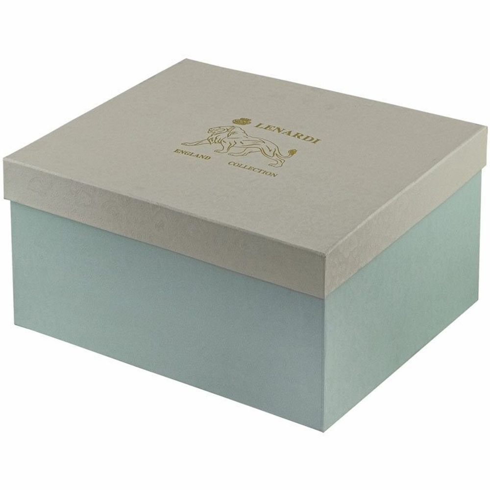 Lenardi 144-455 Набор из 6 салатников 18см БАБОЧКИ в под.уп.(х4)Фарфор