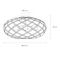 Потолочный светильник Lucide Wolfram 21117/65/30