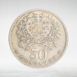 Portugal, 50 Centavos, 1959, VF