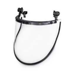 Щиток защитный лицевой РОСОМЗ КБТ ВИЗИОН ENERGO с креплением на каску для защиты от термических рисков электрической дуги, арт. 04290